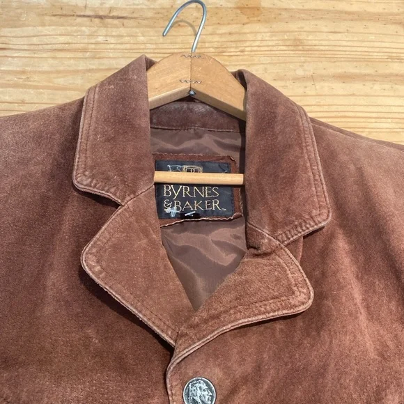 SOLD SOLD SOLD‼️‼️‼️Brown Leather Fringe Jacket - Picture 7 of 15